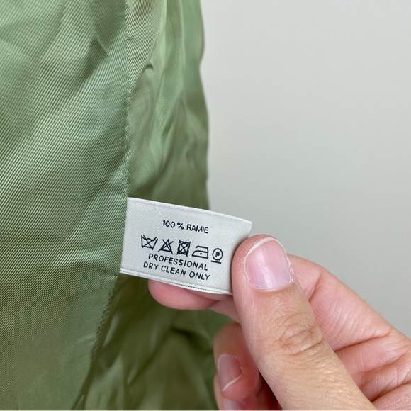 Pauw Amsterdam 100% Ramie Colorful Pastel Floral Blazer Jacket Women Size 0 - Picture 6 of 7